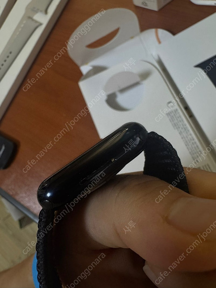 애플워치9 41mm 미드나잇 gps모델 팝니다--5
