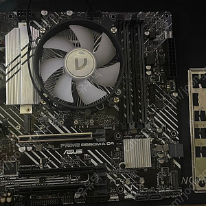 CPU i7 12700 + 메인보드 B660M-A D4