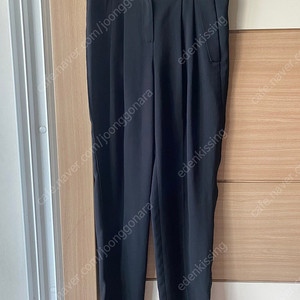 시스템 블랙 가벼운 여름 팬츠 바지