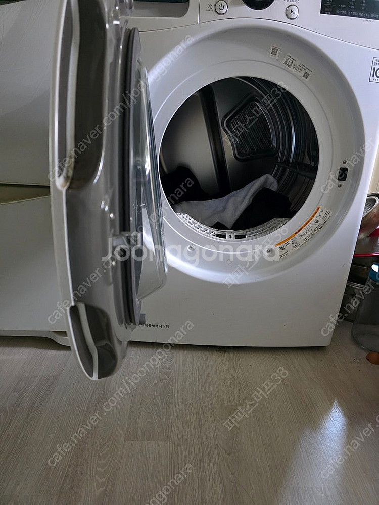 LG 트롬 세탁기 21kg (F21WDU) 와 건조기 ...--6