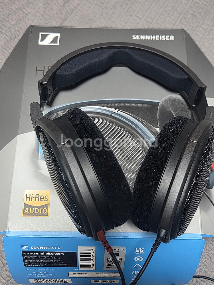 젠하이저 Hd600 헤드폰--0