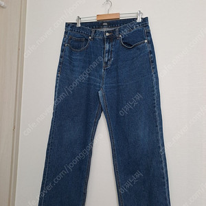 무신사 스탠다드 남성 진청 데님 허리36