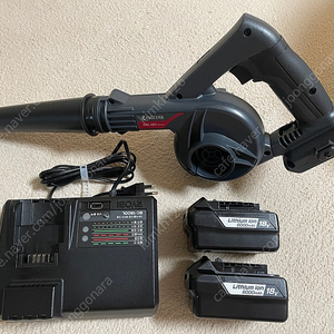 교세라 료비 18v 배터리, 급속충전기, 송풍기