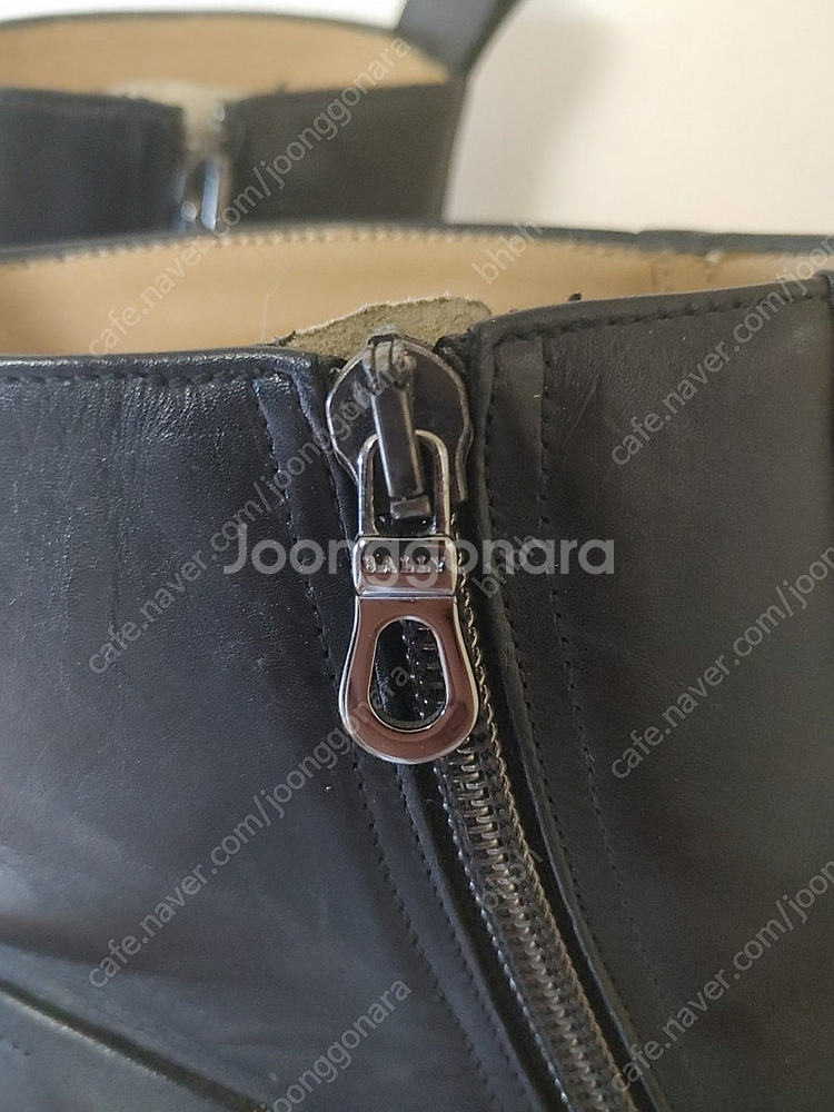 255) 발리 BALLY 첼시부츠 앵클부츠 명품 정품--4