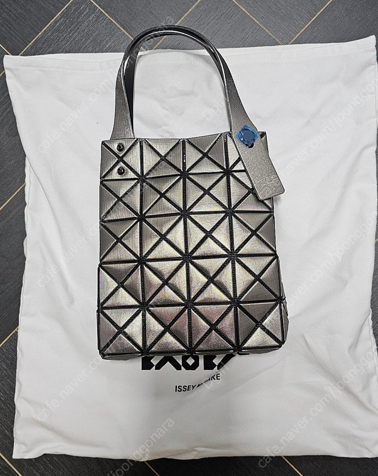 바오바오 건메탈 플래티넘 코프레 토트 새제품 이미지