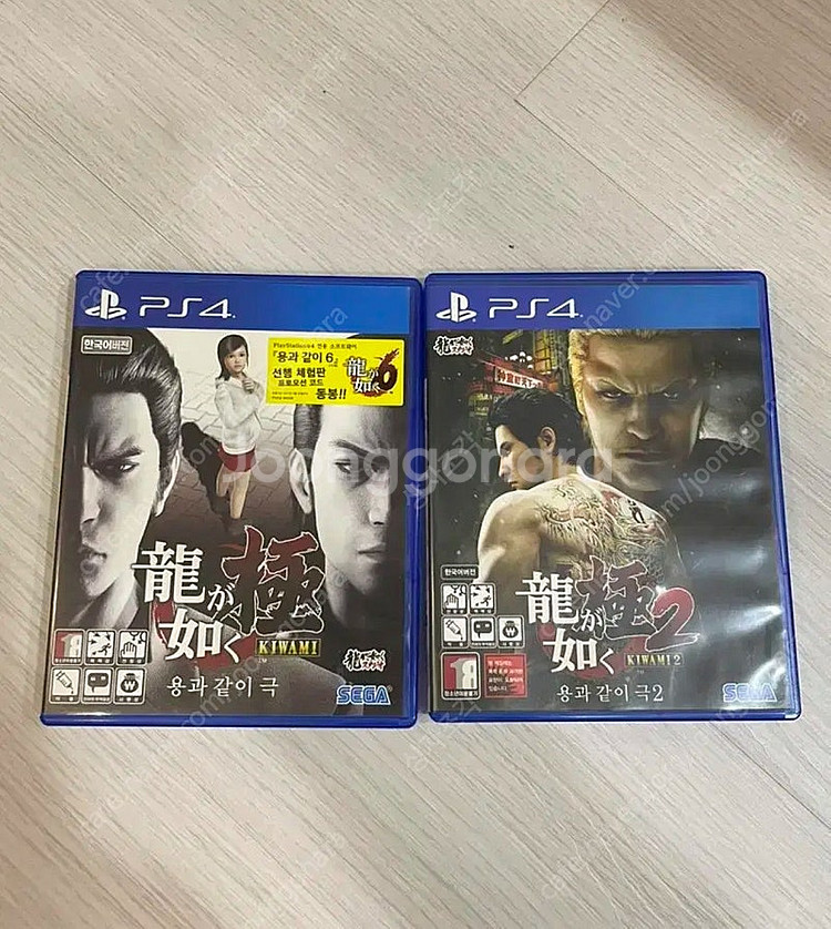ps4 ps5 플스 용과같이 극, 극2 일괄 (택포)--0