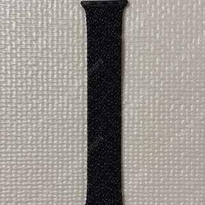 애플 브레이드솔로루프 블랙유니티 45mm 6사이즈