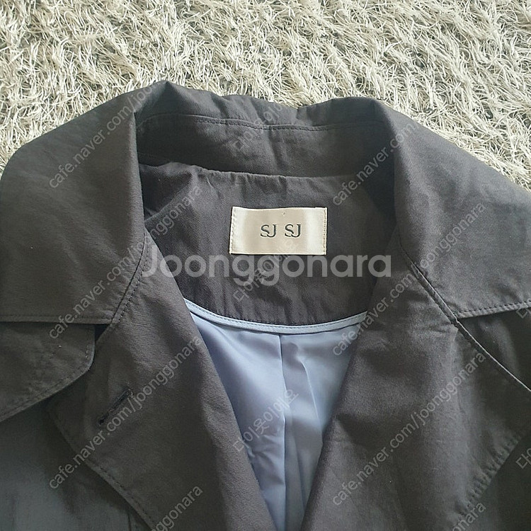 한섬 sjsj 트렌치 코트 자켓--1