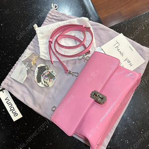 🩷분크 vunque 바게트백 스몰 핑크