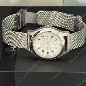 해밀턴 카키필드 쿼츠 실버 32mm