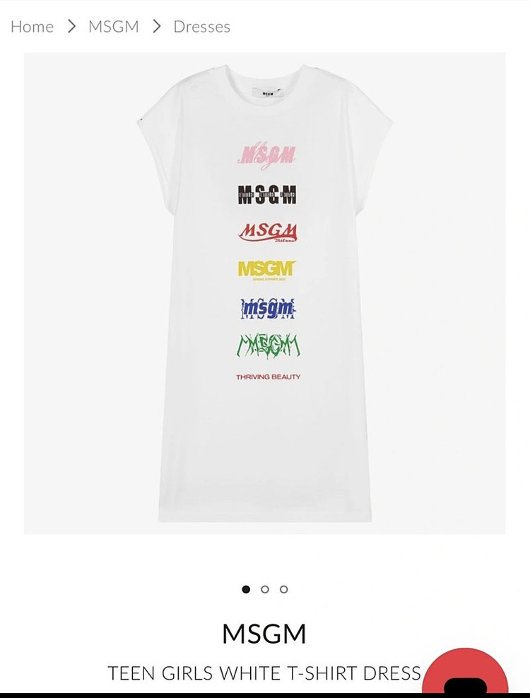 MSGM 아동 원피스14 이미지