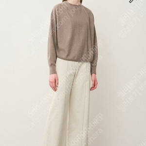 더캐시미어 캐시미어100 투웨이 니트가디건