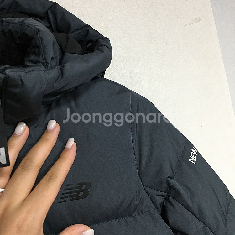 뉴발란스 키즈 후드 다운 패딩 120 / 랑방 마인 오...--1