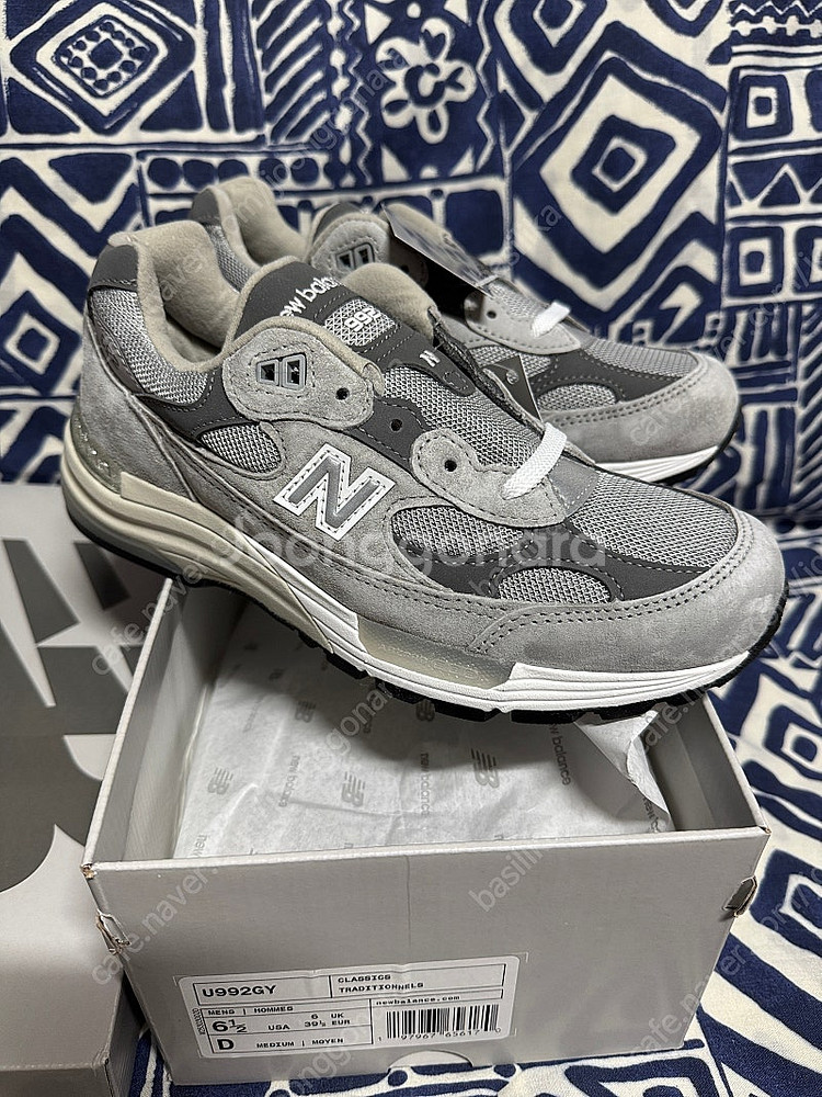 뉴발란스 / made in USA 992 그레이 245--0