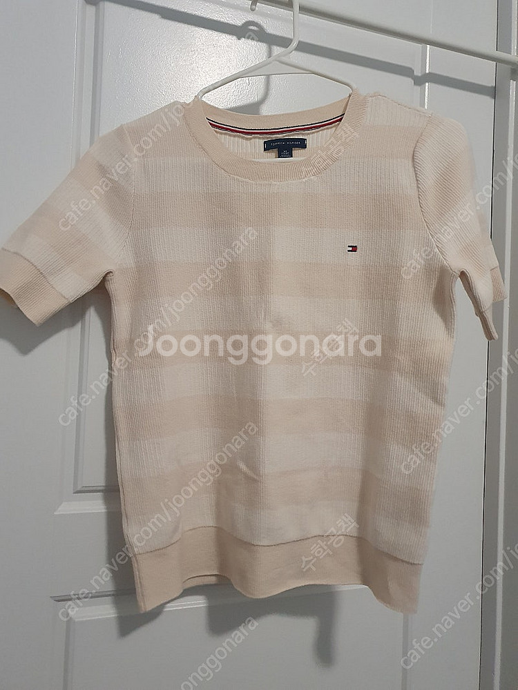 타미힐피거 Tommy Hilfiger 여성 반팔니트 x...--0