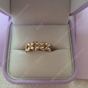 골든듀 펄시피아 옐골 18k 13호 반지