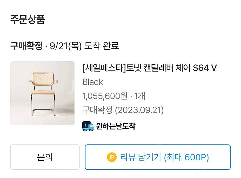 토넷 캔틸레버 체어 S64V--5