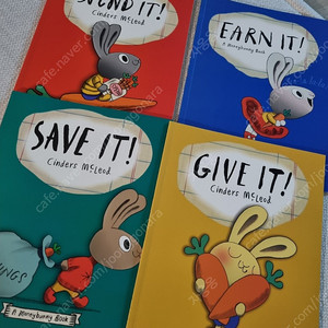 A Moneybunny Book 원서 4권세트