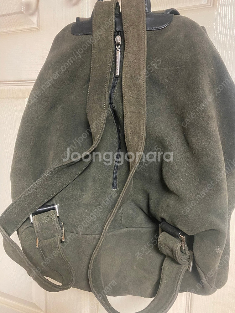 CLUB MONACO. 클럽모나코 소가죽 스웨이드 백팩...--2