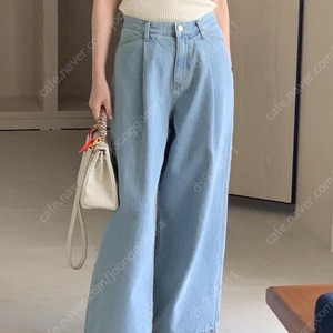 보웬 찰릭리버와이드데님 라이트블루 S