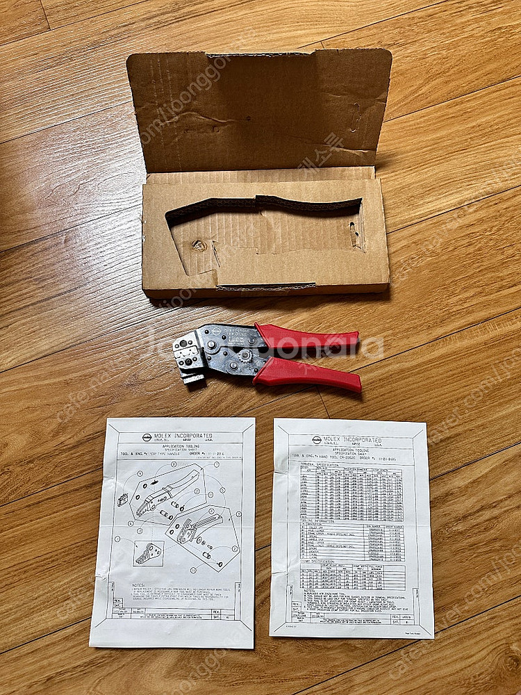 Molex 모렉스 정품 스웨덴제 압착기 몰렉스 CR2262C, 11-01-0185--3