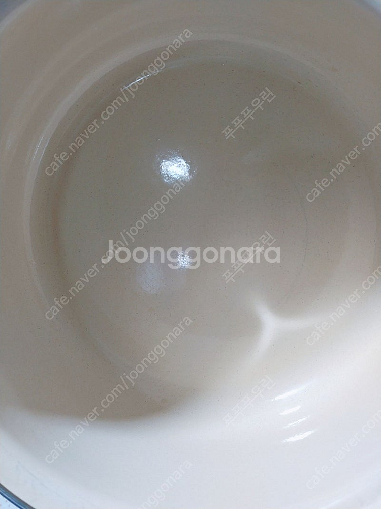 영국 법랑 냄비 편수 20cm--4