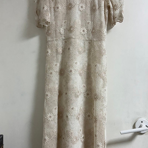 골드 셀프웨딩드레스 원피스 M(55)