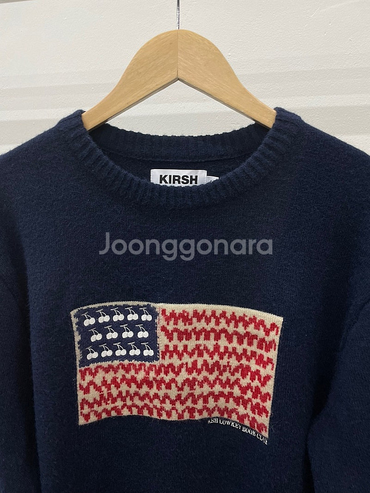 여성)2024 키르시 여성 체리 USA 그래픽 니트 2...--8
