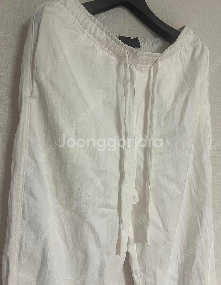 ZARA 자라 드로스트링 스트레이트 팬츠, 자라 밴딩 ...--7