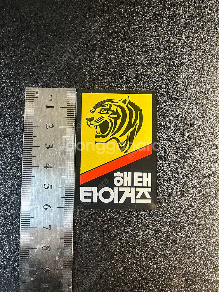 해태 타이거즈 야구팀 스티커 50장 일괄판매 4CmX6...--0