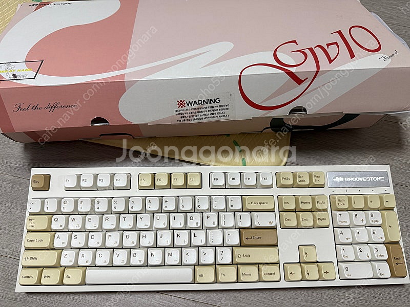 그루브스톤 GV10 인절미GA 저소음코랄축 38g--0