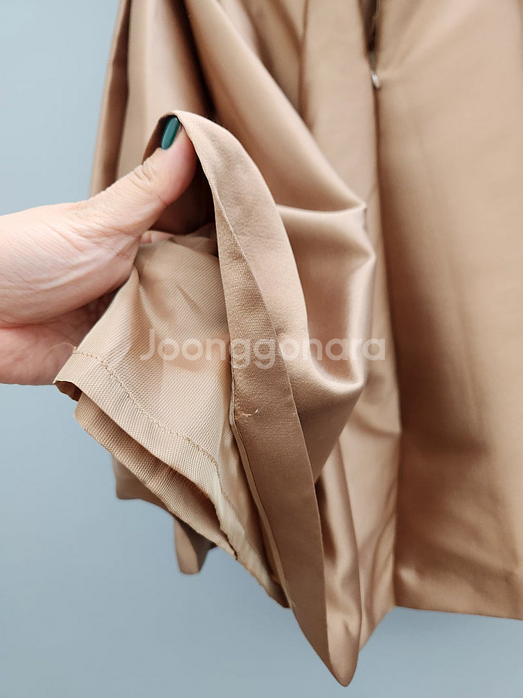 한섬 타임 실크 골드 스커트/한섬 타임 마인 미샤 구호...--6
