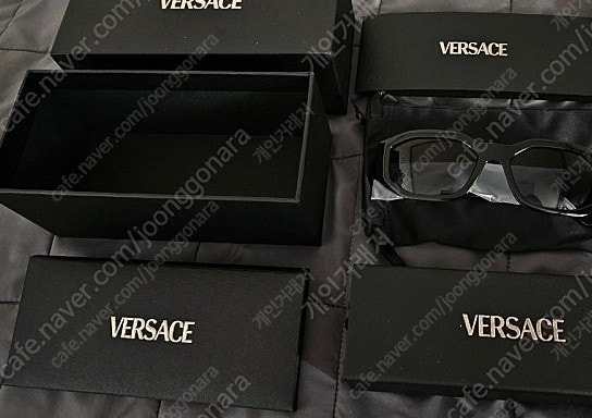 베르사체 선글라스 블랙 이미지