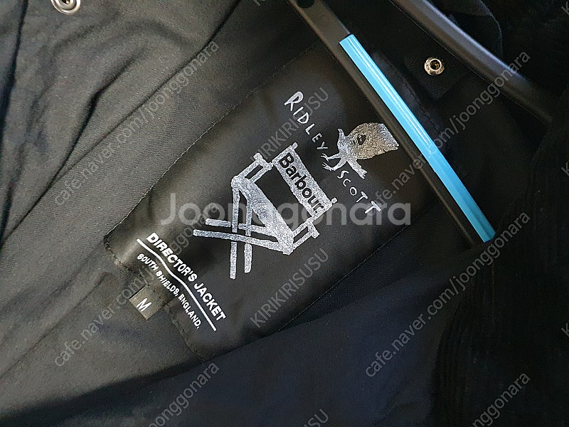 [바버 X 리들리스콧 콜라보] 필름 왁스 자켓 블랙--2