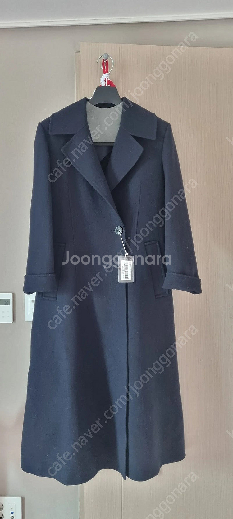 한섬 마인 더캐시미어 트위드 코트 니트--5