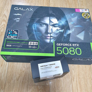 갤럭시 지포스 5080 블랙 / 9800x3d