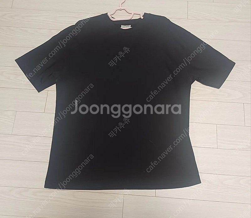 소버먼트 460G 컷 헤비 피그먼트 티셔츠 워시드블랙 ...--0