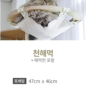 가또블랑코 캣폴 부속품 천해먹 고양이