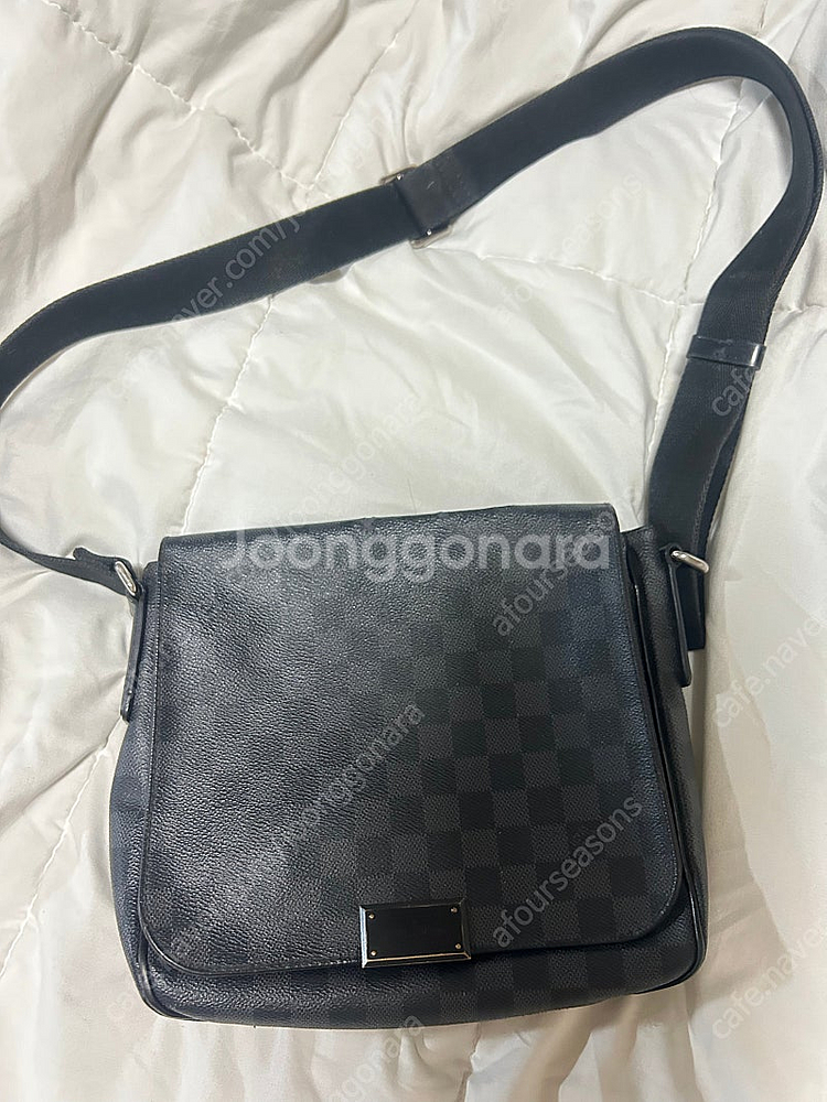 루이비통 디스트릭트 메신저백 pm 정품 다미에. 남자 크로스백--0