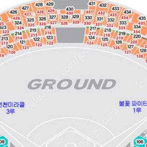 8월 31일 불꽃야구 고척 외야 중앙 3층 1열