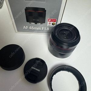 여친렌즈 삼양 45mm f1.8 소니마운트