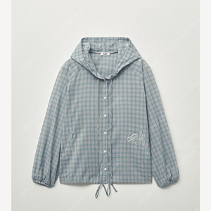 게드 ged ELMA CHECK ANORAK 체크 아노락 셔츠 S