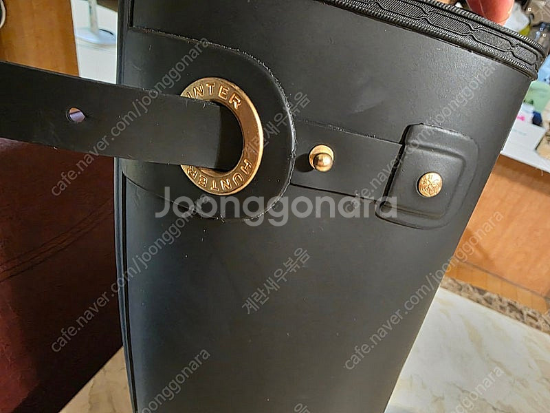 헌터 리파인드 아일렛 버클 톨 레인부츠 250사이즈--4