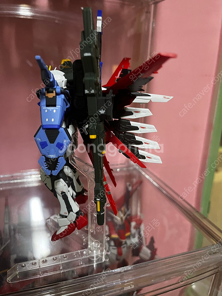 RG 퍼펙트 스트라이크 건담 가조립 팝니다--2