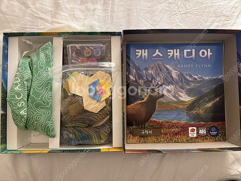 보드게임 4종(로스트시티,캐스캐디아,시타델,타르기)--6