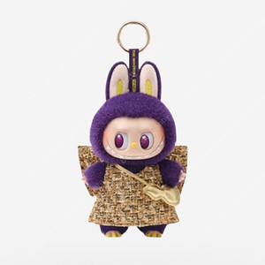 [미개봉 새상품] 팝마트 라부부 프로나운스 행운의 요정 인형 키링 보라