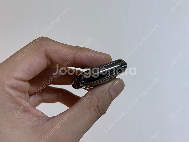 애플워치6 44mm 에르메스 S급 누아르 블랙 색상 풀...--5