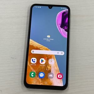 갤럭시와이드7 다크블루 128용량 25년 1월개통 새상품컨디션 초S급 키즈폰 효도폰 14만 판매해요 이미지