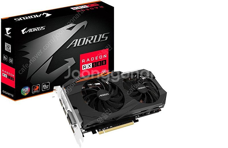 기가바이트 라데온 RX580 미개봉 새제품 팝니다.--2