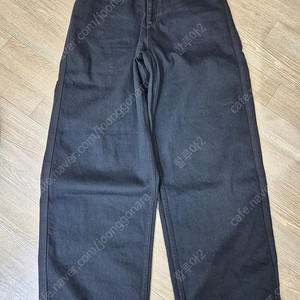 유니클로U 와이드핏컬러진 28사이즈 블랙 새상품